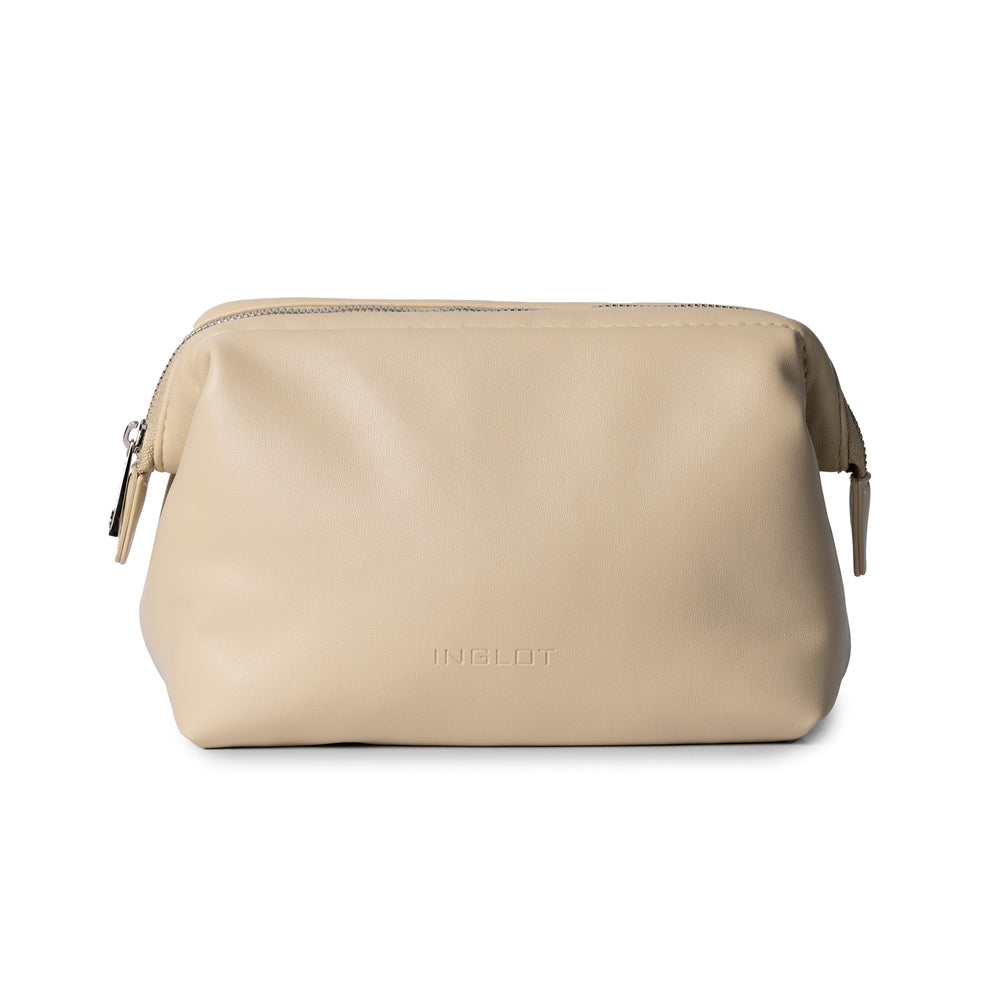 Minimalist Makeup Bag Almond