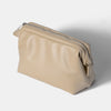 Minimalist Makeup Bag Almond