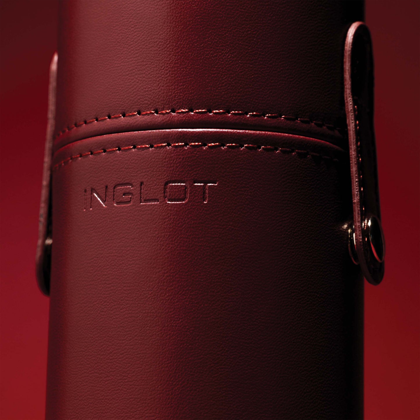 Brush Tube Makeup Set (Burgundy)