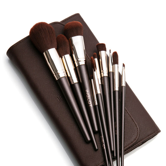 Brush Set in Case CHOCOLATE